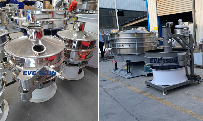 Stainless Steel Ultrasonic Vibrating Screen High Precision Strong Adsorption