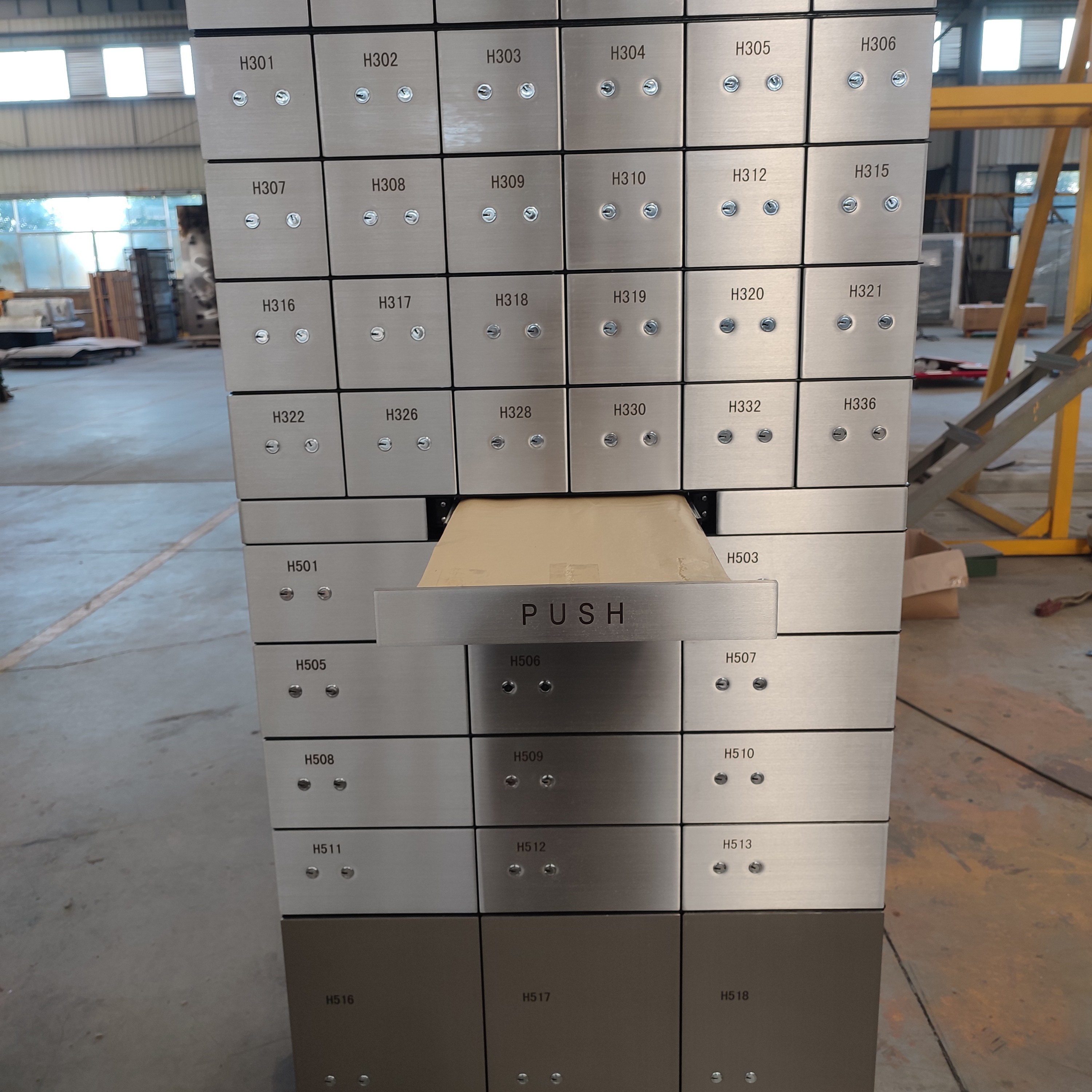 SUS304 Vault Bank Safe Deposit Box 5 Inch X 10 Inch 10mm Thickness