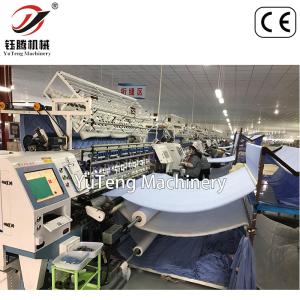 Multi Needle Lock Stitch Quilting Machine Computerized For Mattress