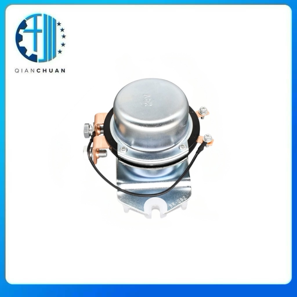 24V Starter Relay 17A0611361 08088-70000 For Komatsu PC220-5 Excavator Engine Spare Parts