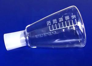 Quality Transparent Quartz Crucible 2.2g / Cm3 Experimental Instrument wholesale