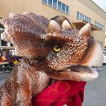 Electric Animatronic Baby Dinosaur Puppet with Dinosaur Roaring