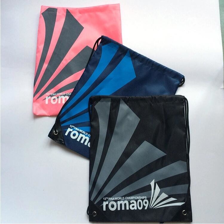 Custom Gift Promotional 210D 420D Polyester 190T Nylon Small Drawstring Bag,Promotional Heavy Duty 190T Nylon Polyester