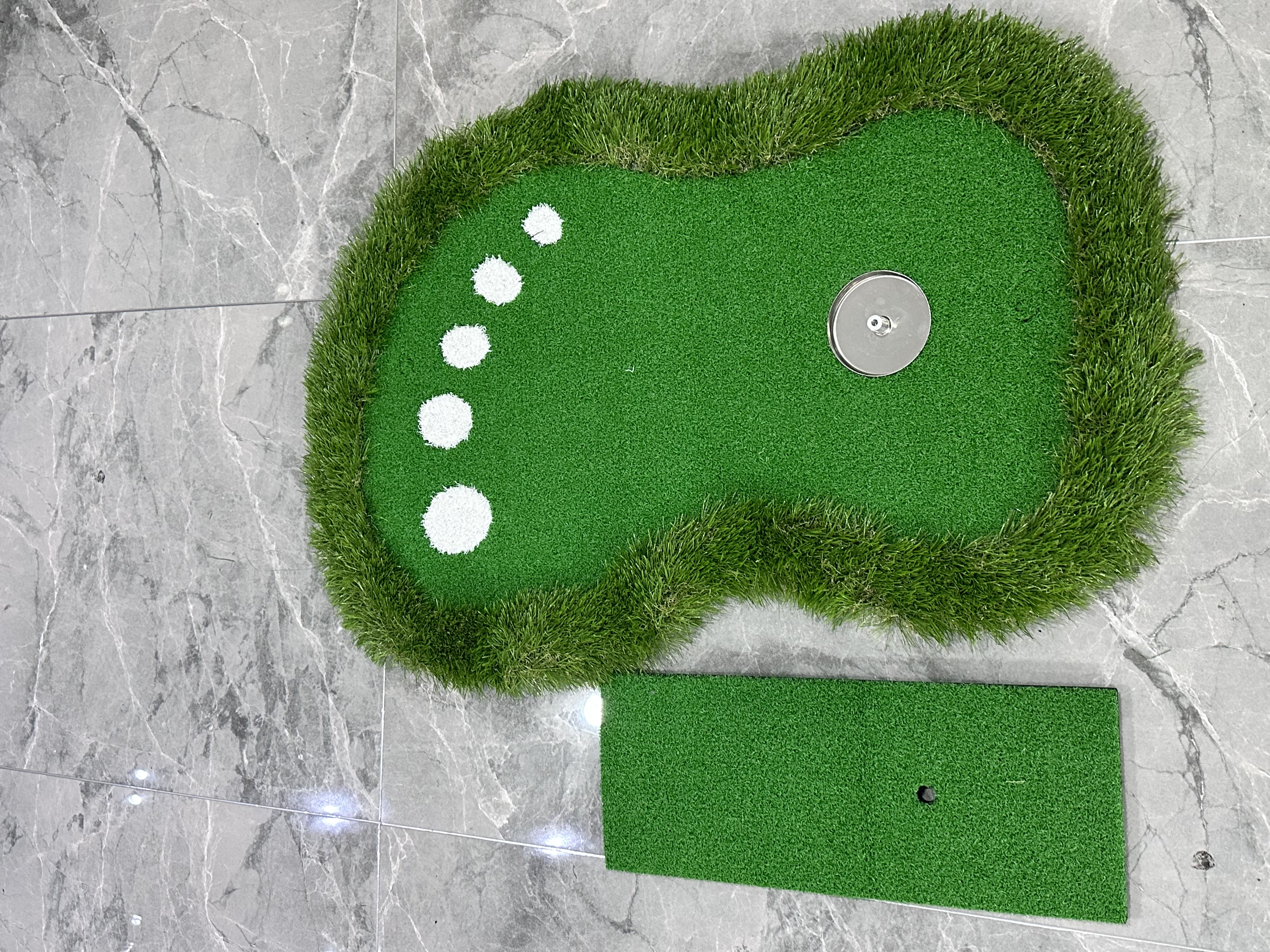 Cages Mats Custom Outdoor Indoor Chipping Training Aids for Golf Practice Putting Mat