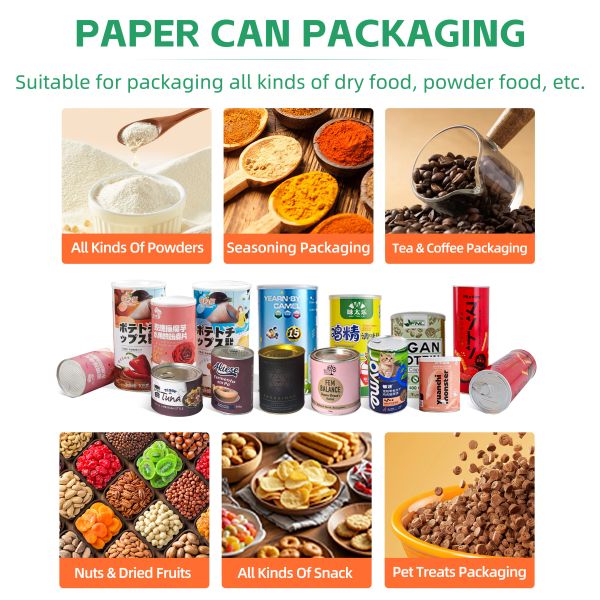 Custom Height Paper Tea Cylinder Packaging Empty Airtight Tube Package For Gift