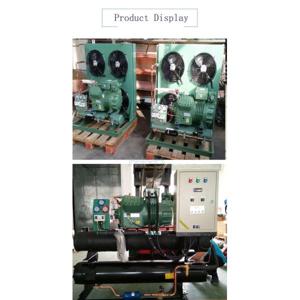 5HP Water Cooled Condensing Unit 380V with Shell and Tube Condenser