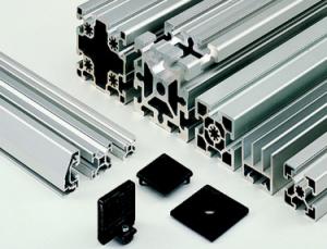 40*40MM Extruded Aluminium Profiles For Industry Assembly Line