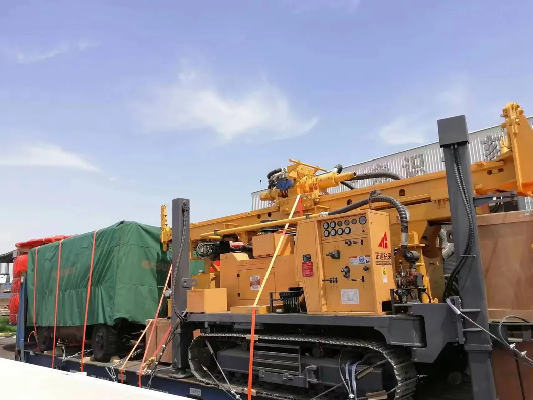 FSL 400 Top Hammer RC Drill Rig Full Hydraulic For 400m Drilling Depth