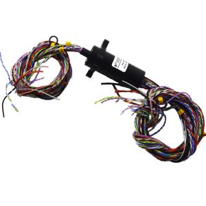 China Precious Metals Capsule Slip Ring Customizable Wires With Signal RS422 RS232 on sale