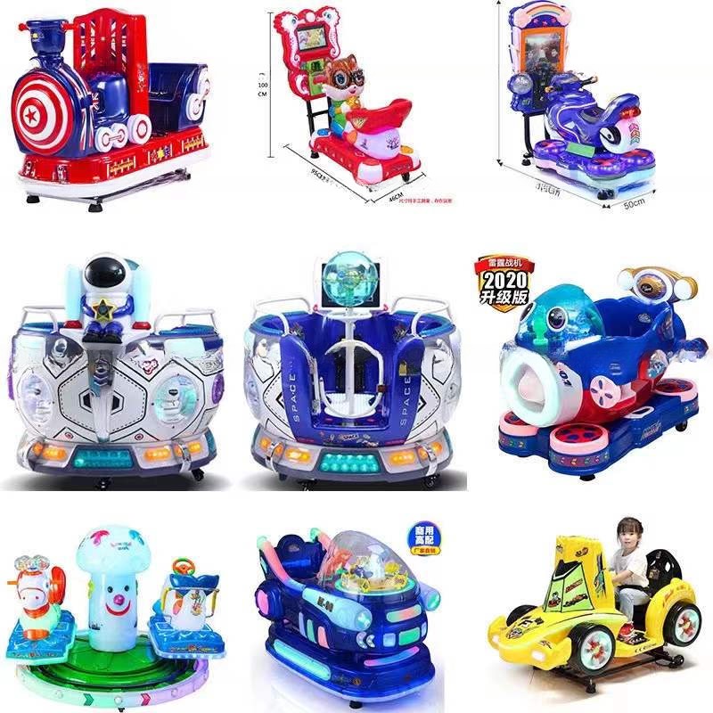 2022 Low Price Moto Kiddie Rides Amusement Machine 4D Motorcycle Driving Games