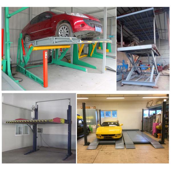 Electric Hydraulic Drive Simple Car Parking Lift 4 Post Car Parking Lift 1800mm/3600kg