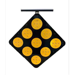 Quality Solar LED Nine-Flash Traffic Warning Signal 5v/200mA wholesale