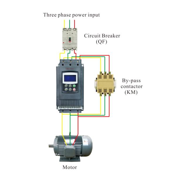 Ac To Ac 22A 15 Hp 3 Phase Motor Starter For Squirrel Cage Asynchronous Motor