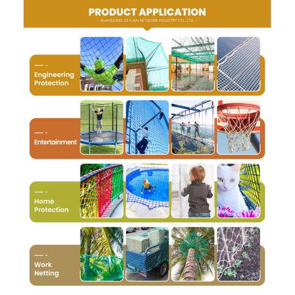 Factory Direct Polyethylene Safety Breeding Plastic Extruded Plastic Mesh Flat Nets