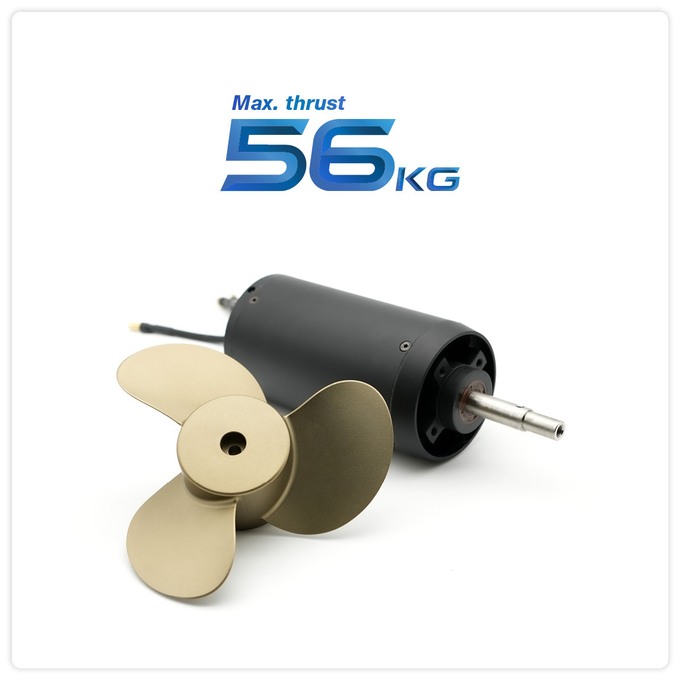 58KG Thrust Electric Surfboard Brushless DC Motor With Propeller And Remote Controller