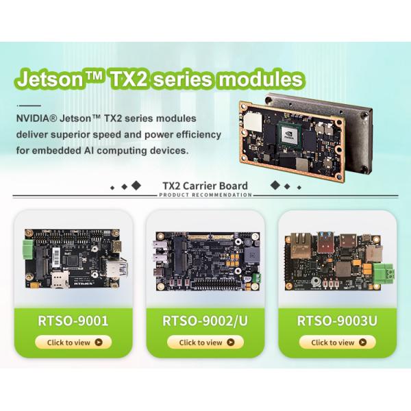 Rectangle Nvidia Jetson TX2 Developer Kit with 32GB eMMC 5.1 Storage and Network Chip