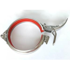High Temperature Resistance Galvanized Steel Pipe Clamp Stainless Quick Release