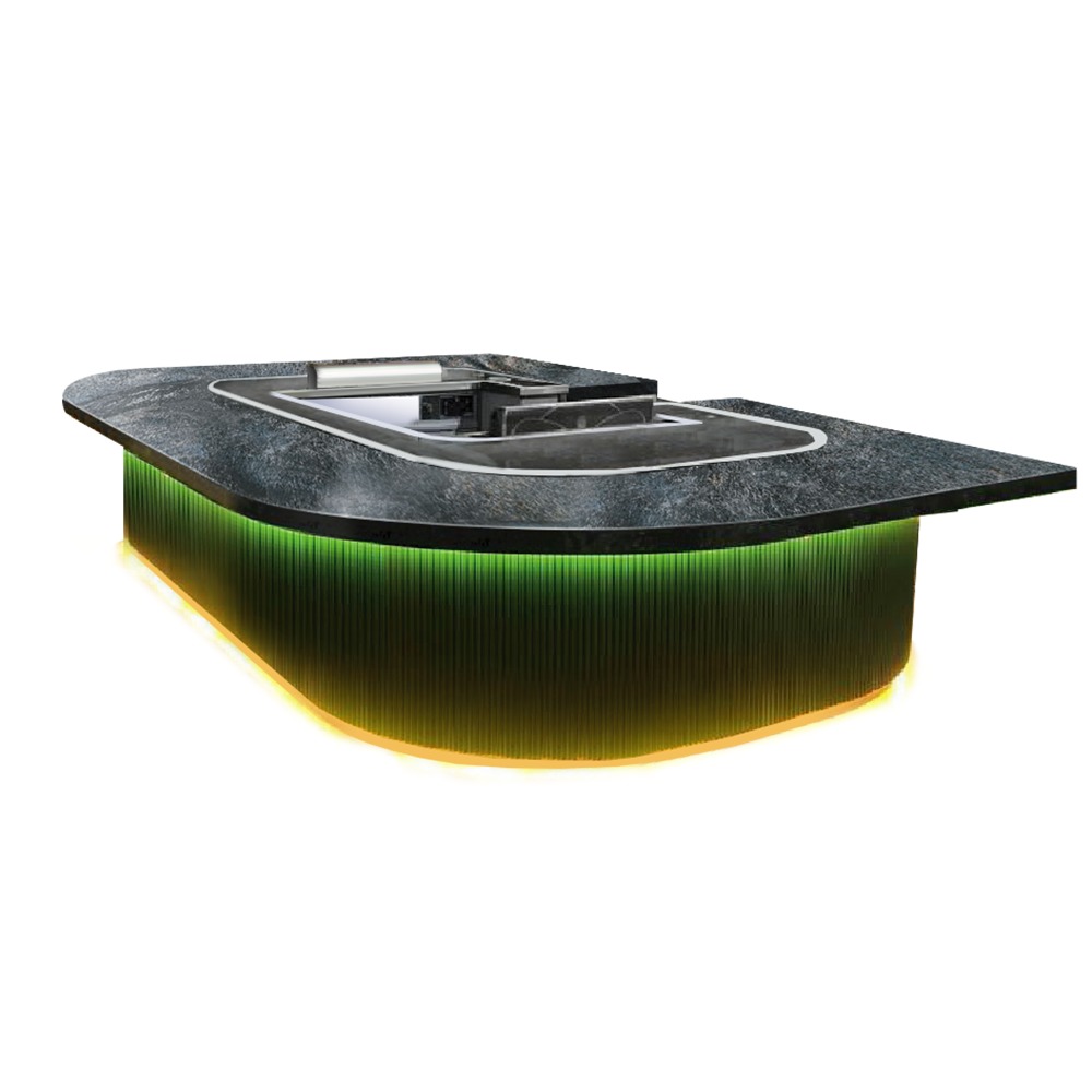 Quality Custom Teppanyaki Grill Table 8000W Electric or Gas wholesale