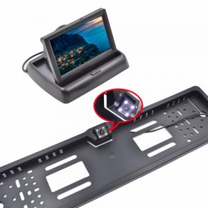 China 4.3 TFT LCD Backup Camera Kit , Reverse Parking Camera Plastic Shell Material on sale