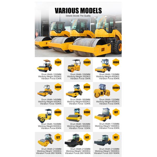 10ton Ride-on Single Drum Vibratory Roller Compactor Full Hydraulic Asphalt Roller EPA Engine Small Road Roller