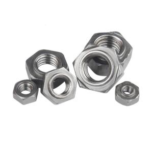 Quality DIN439 SS304 Stainless Steel A2 Chamfered M20 Hex Thin Nut wholesale