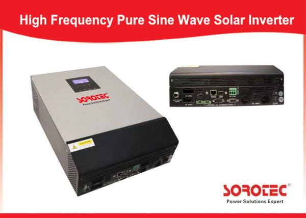 Configurable Ac Solar Panel Power Inverter , Grid Tie Solar Inverter Solar Input