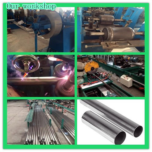 202 decorative stainless steel pipe,202 stainless steel tube with Ni 4%