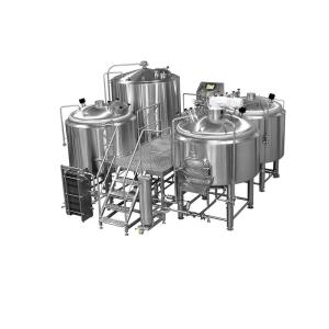 Quality PLC Control Stainless Steel 304 316L Microbrewery System wholesale