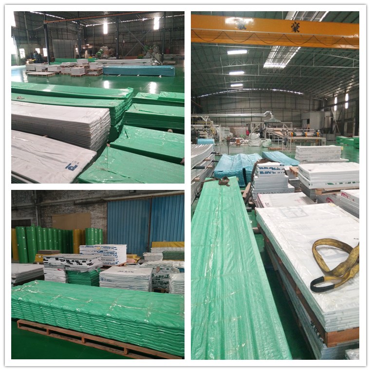 UV Protection 50um 0.8mm Polycarbonate Transparent Corrugated Wave Roofing Sheet