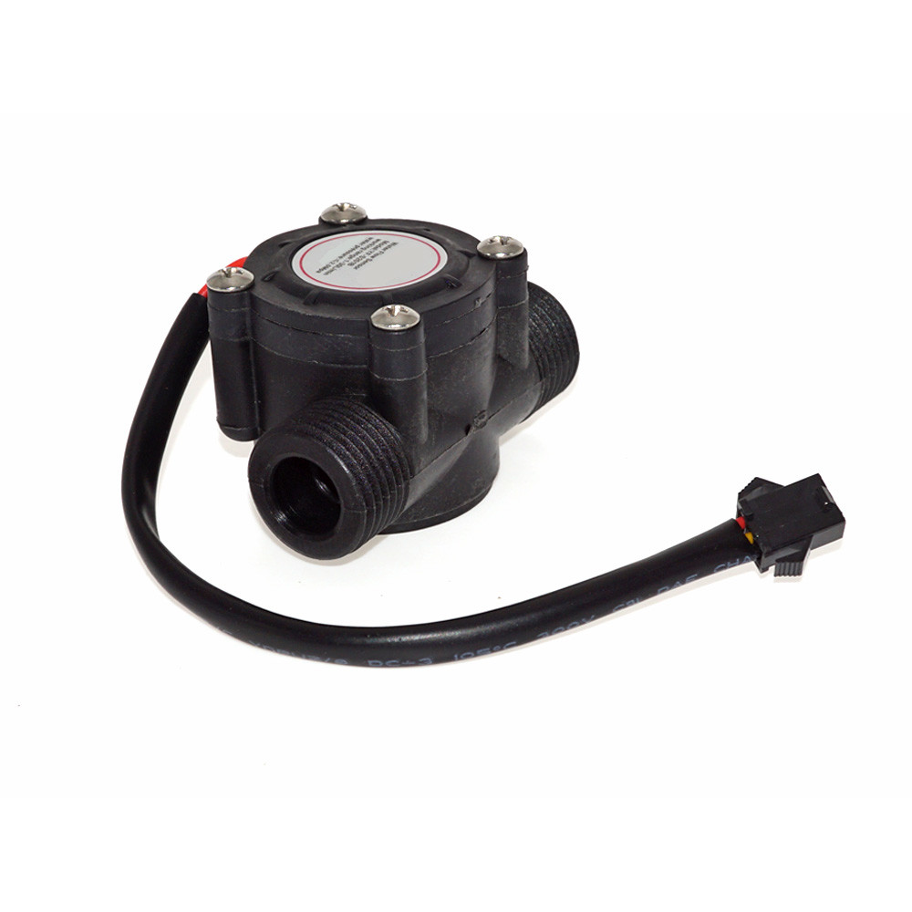 1/2" Hall Effect Flowmeter Control Water Flow Sensor Water YF-S201