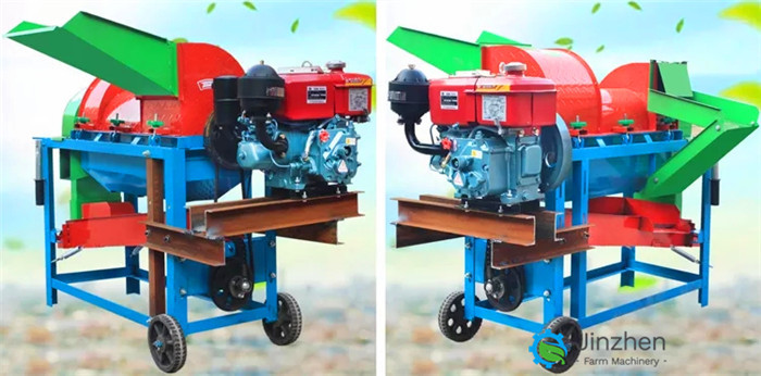 Agricultural Multifunction Crops Cereals Thresher Soya Thresher Soybean Dehulling Threshing Machine