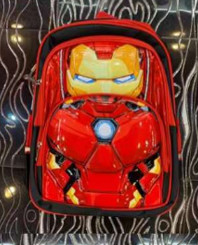 Cartoon Bagpack Waterproof Back Pack Kids School Bags For Boys Superhero Marvel Rucksack Backpack Polyester Fashion 2pcs