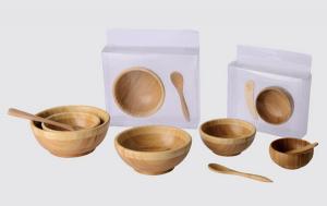 Quality bamboo bowl bamboo spatula wooden bamboo lacquer bowls wholesale natural cosmetically bamboo facial spatula wholesale