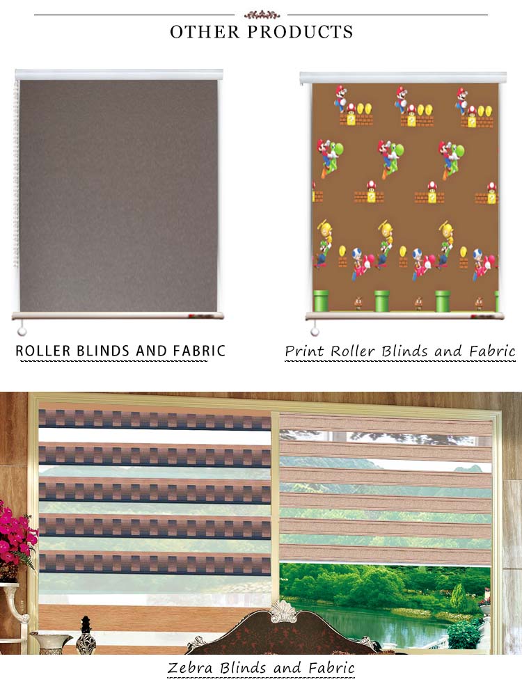 Roller blinds fabric, good quality reasonable price roller blinds fabric 100% polyester blackout roller blinds fabric