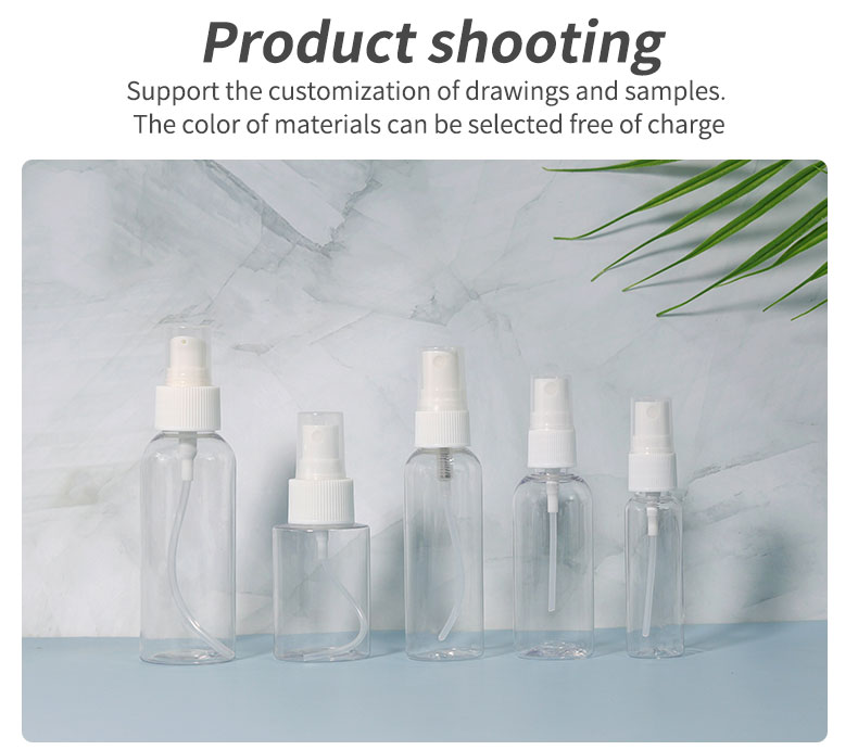 Custom Plastic Cosmetic Bottles Oval Face Cream Bottle Empty Packaging