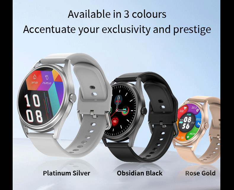 64MB TFT Color Screen Bluetooth Calling Smart Watch Body Temperature