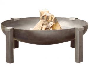 Quality Q245R Elliptical Dish Head Large Cast Iron Fire Pit Bowl Sandblast SS304 wholesale