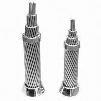 Dog / Rabbit Bare Aluminium Conductor Of Electricity , 132KV Transmission