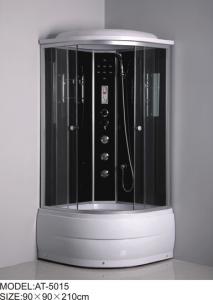 China 35cm Tray single sliding door quadrant shower enclosures 3 Back Panels on sale