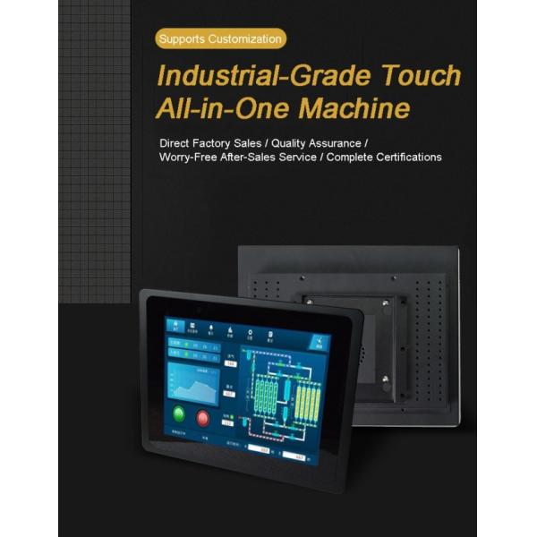 Industrial-grade 10.1-inch Touch Screen Android Panel Pc 10 Points Touch Screen Monitors Embedded Capacitive Panel PC