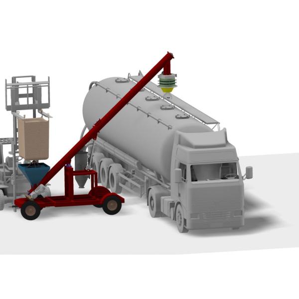 Zsq Series Bulk Truck Loader Clinker Cement Bulk Loader 60-300t/H