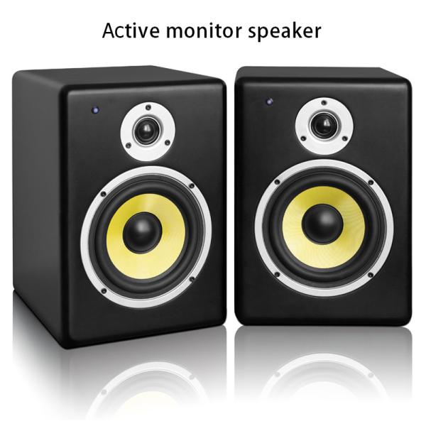 Powered Studio Monitor Speakers 6.5 Inch Active Near Field Monitor Loudspeakers