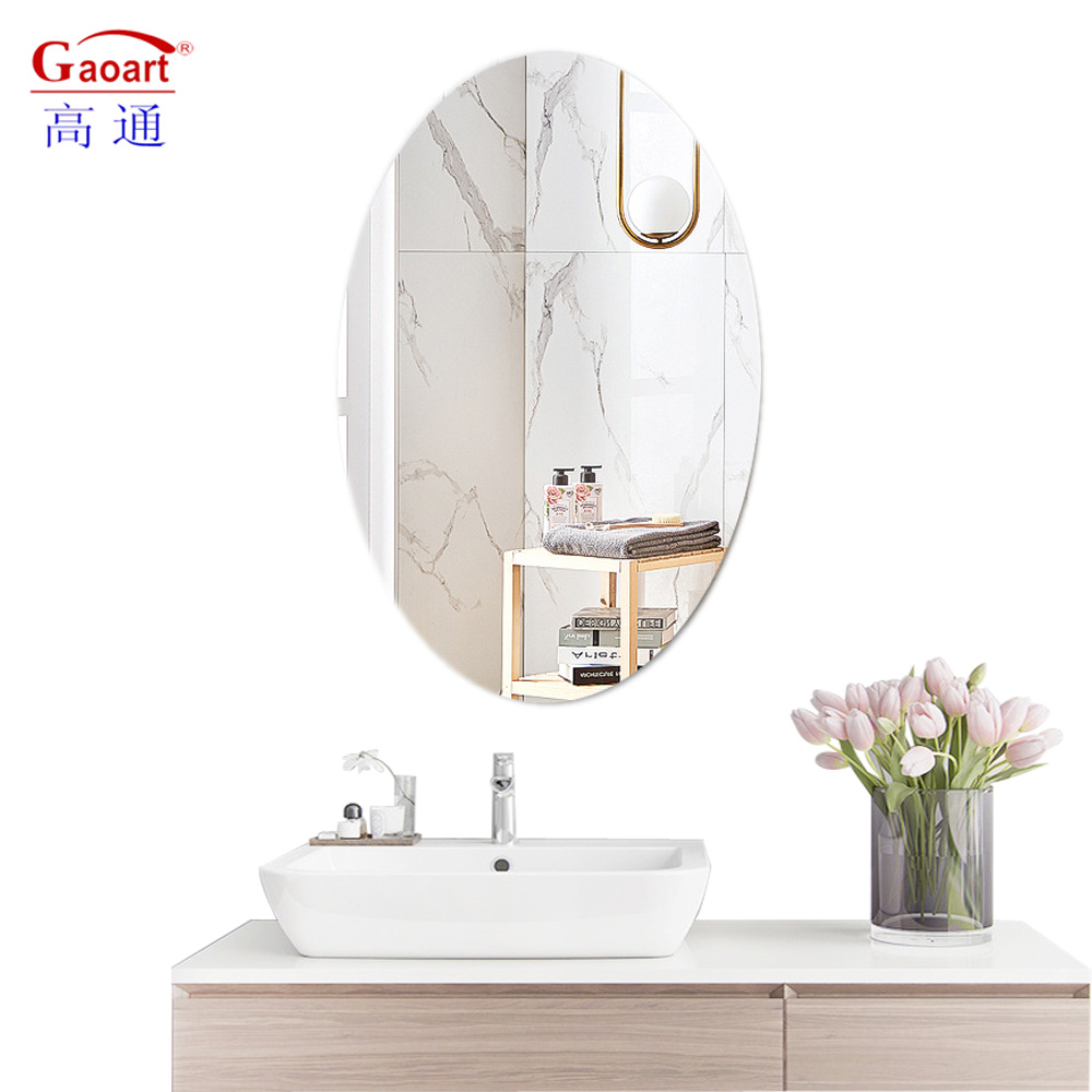 Home Decor Mirror Modern Wall Mirror in Dress Shape for Big Circle Shape Beauty Star 50