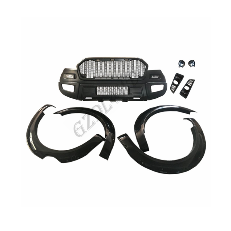 Front Bumper Kits For Ford Ranger T7 2015 Raptor Style Body Kits Facelift Kits
