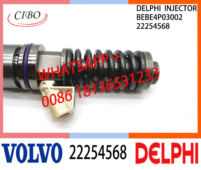 22254568 BEBE4P03002 Fuel engine Diesel Injector 22254568 BEBE4P03002 E3.27 for VOL MD13 EURO 6 LR