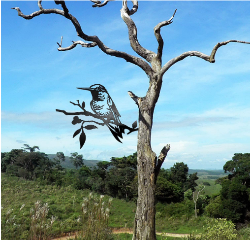 Outdoor Stainless Steel Lasercut Metal Garden Ornaments Animal small parts