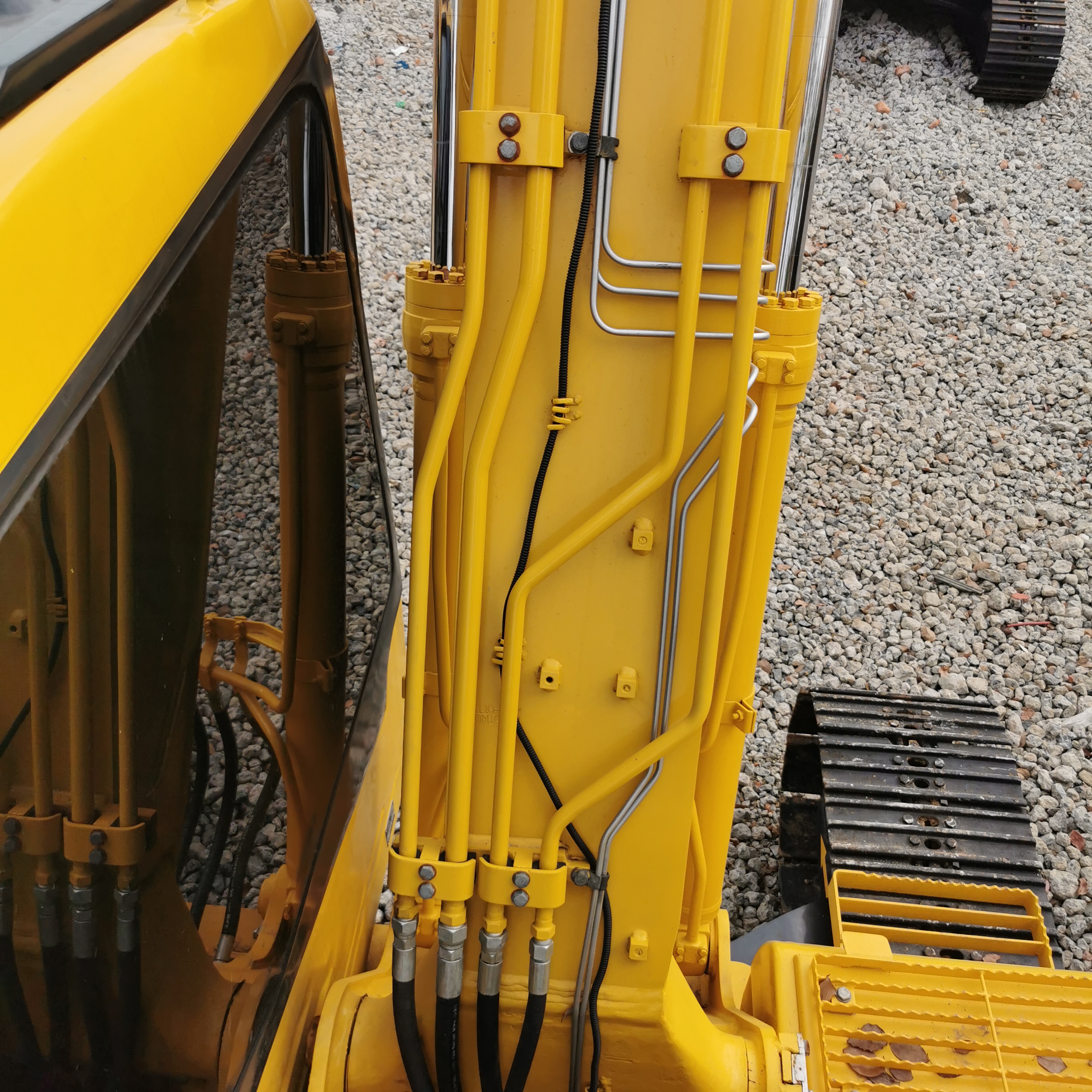 Hydraulic Cylinder Original Komatsu PC110 Second Hand Crawler Digger for Construction