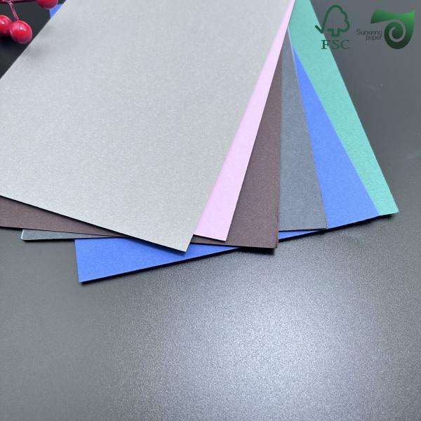 FSC Wide DIY Color Card 100gsm 250gsm 400gsm Uncoated Colorful Paper Wrapping Paper