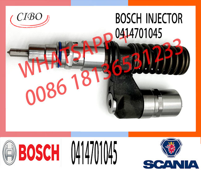 Remanufactured Diesel Fuel Injector 0414701067 0414701045 0414701057 For Bosch Scania DC11 Engine