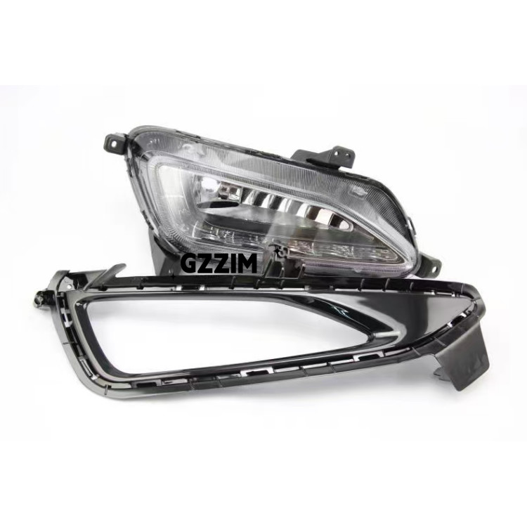 Car Accessories Fog Lamp Daytime Running Light For Hyundai Tucson 2016-2018